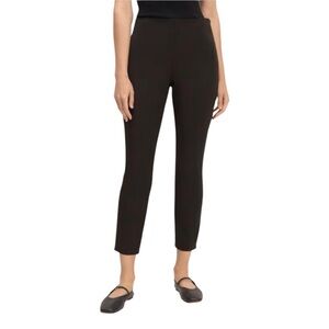 Everlane Bi-Stretch Work Pant Flat Front Black Size 12